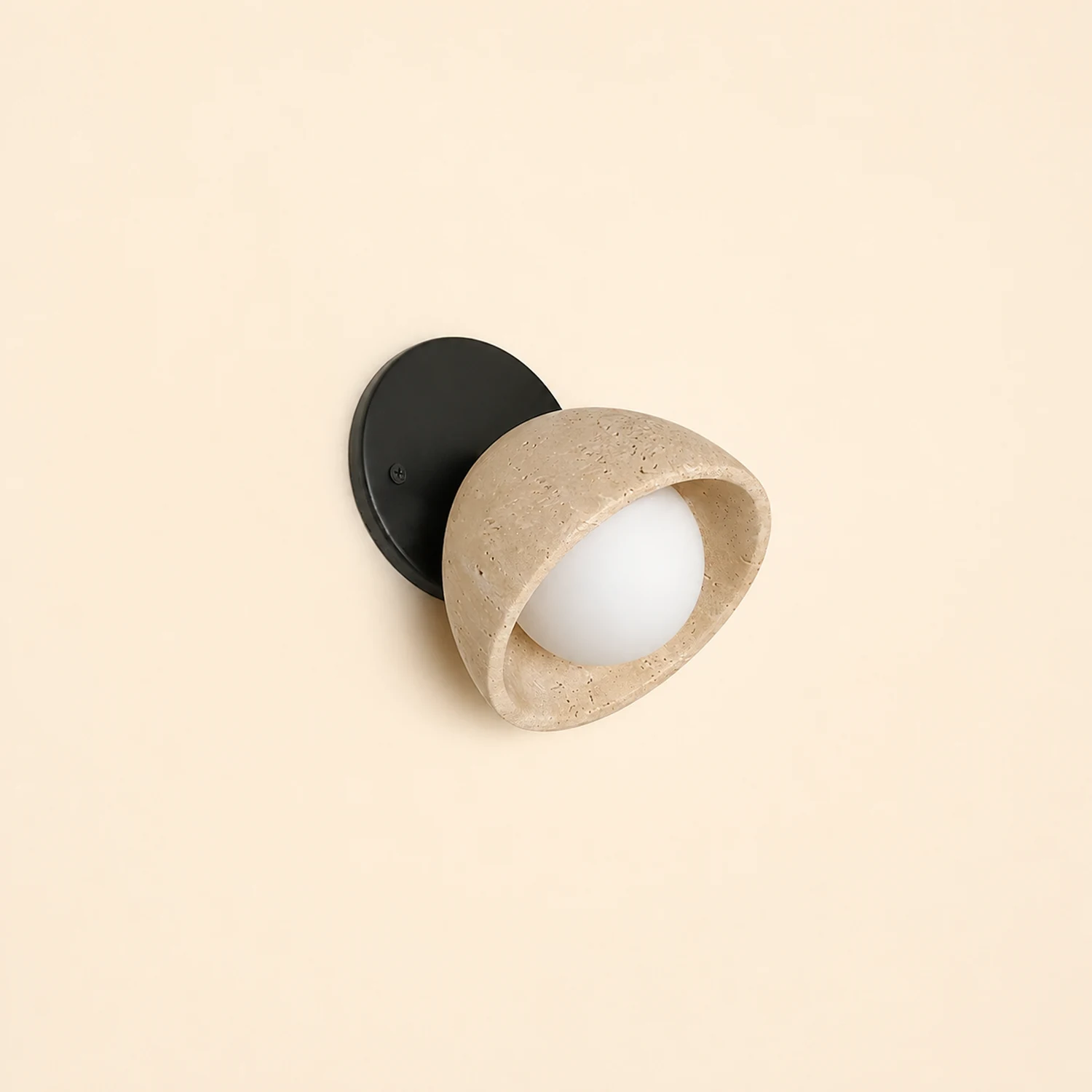 Tranquil Travertine Wall Light - Lumpaz