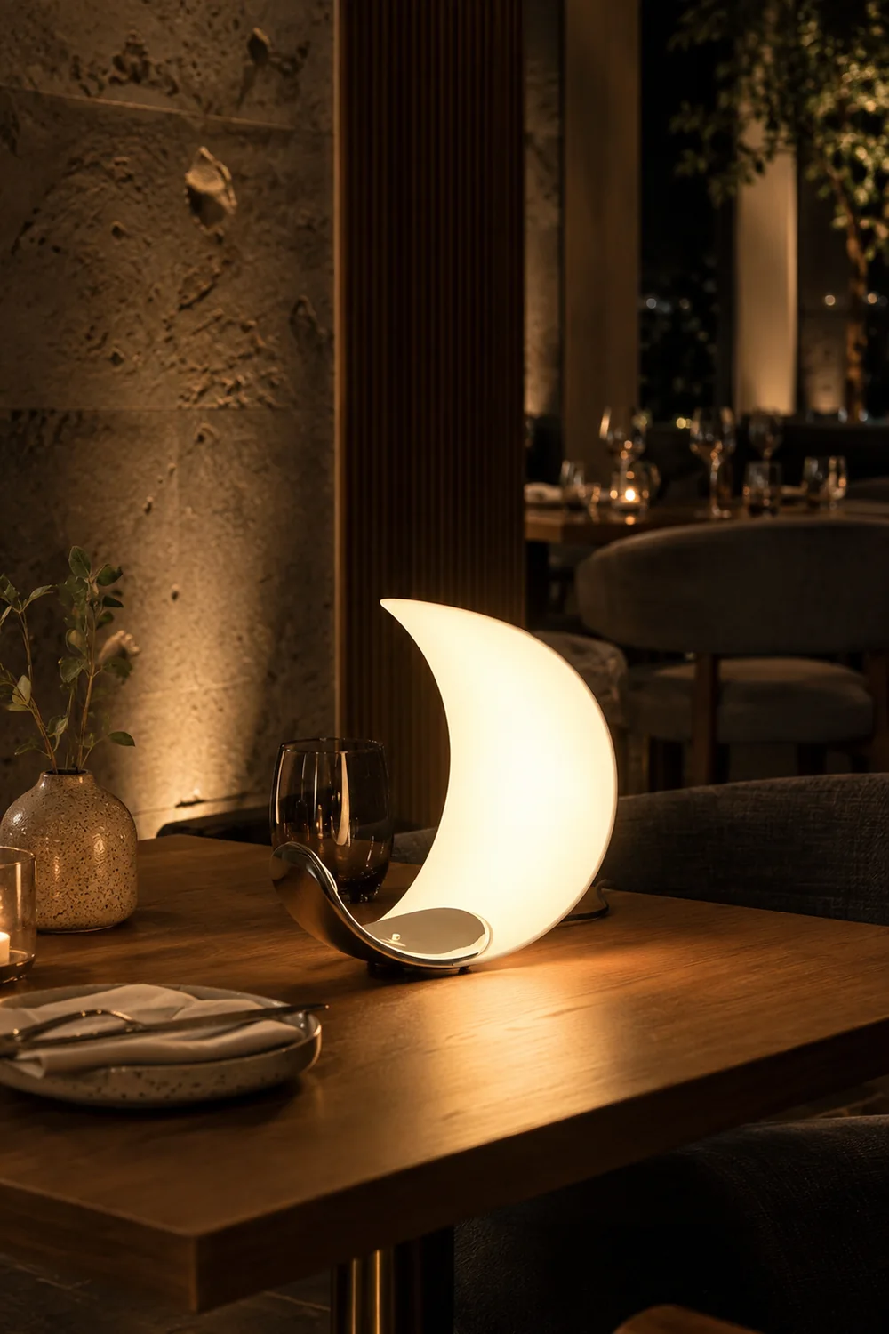 Luna Flow Table Lamp - Lumpaz