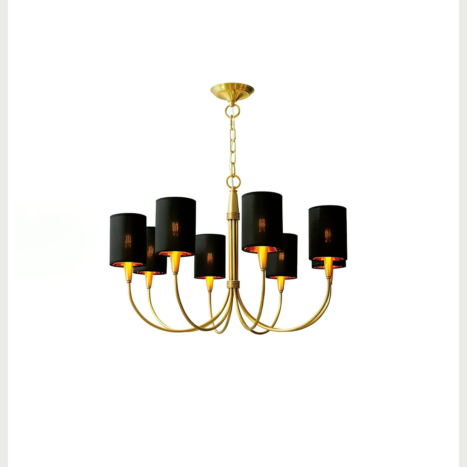Quincy Black Chandelier - Lumpaz