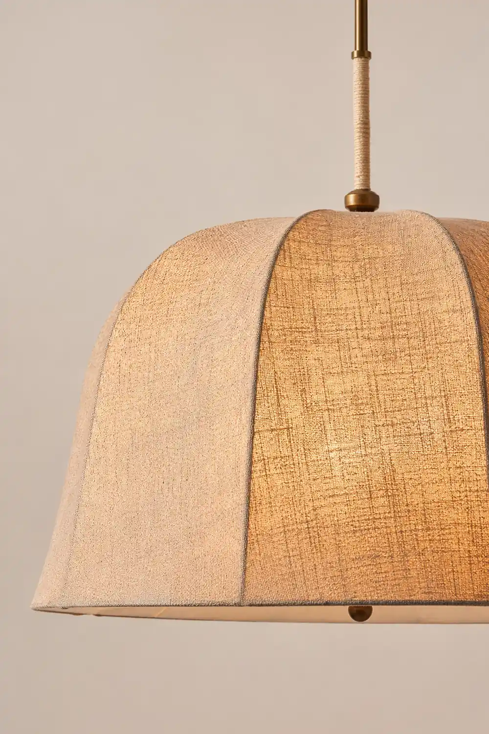 Sienna Linen Pendant Lamp - Lumpaz