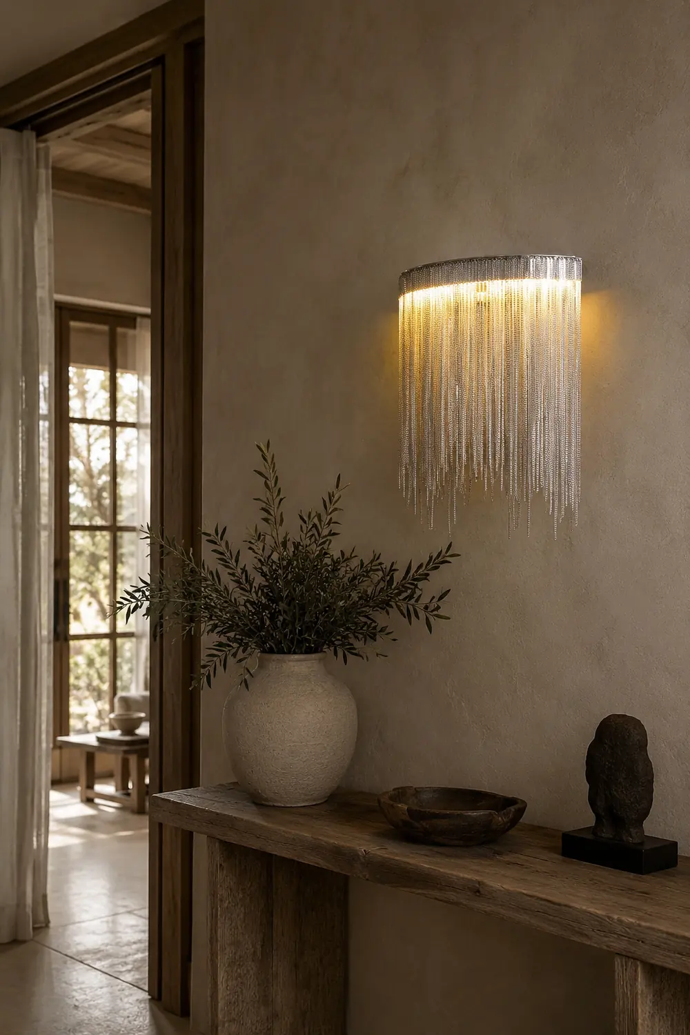Cadena Tassel Wall Lamp - Lumpaz
