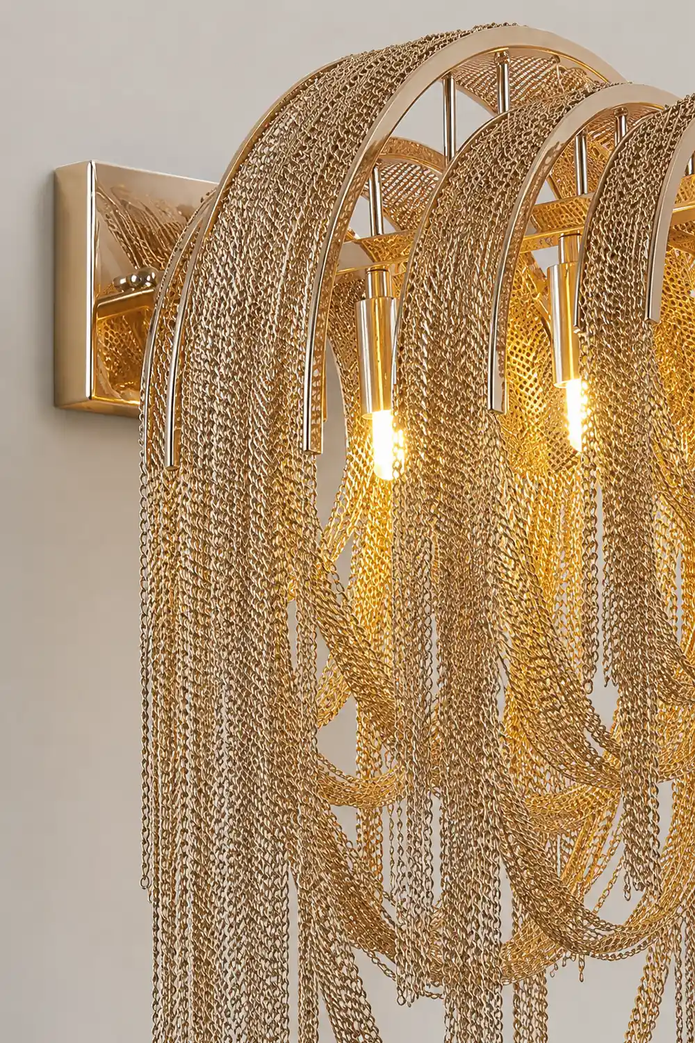 Chains Tassel Wall Lamp - Lumpaz