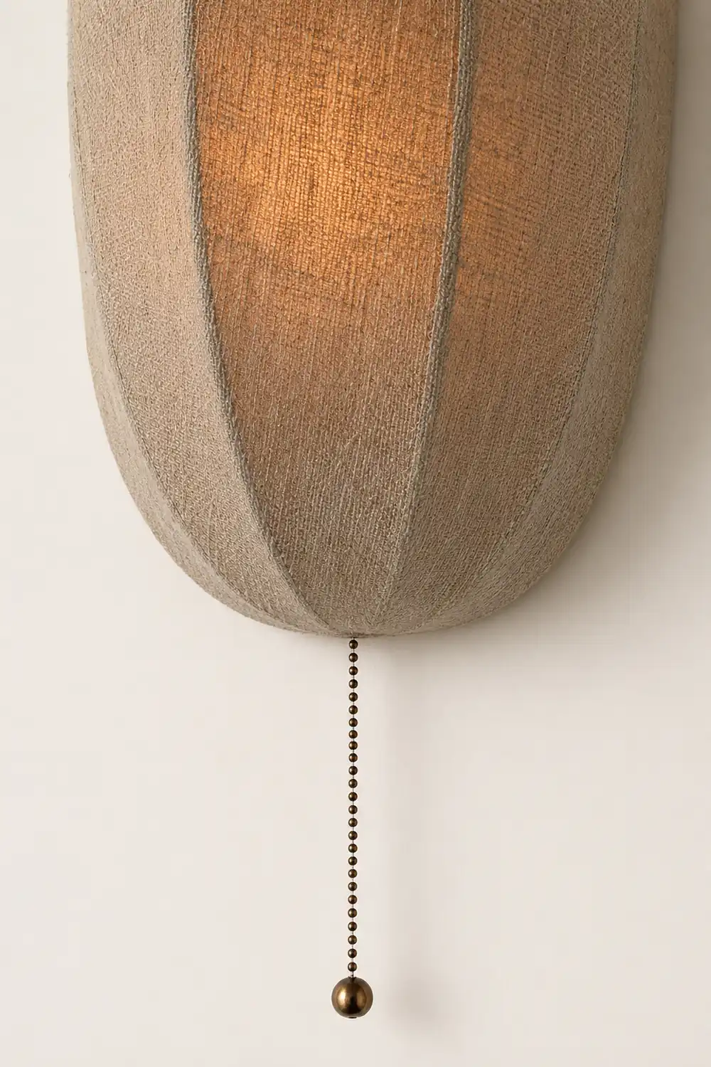 Sienna Linen Wall Sconce - Lumpaz