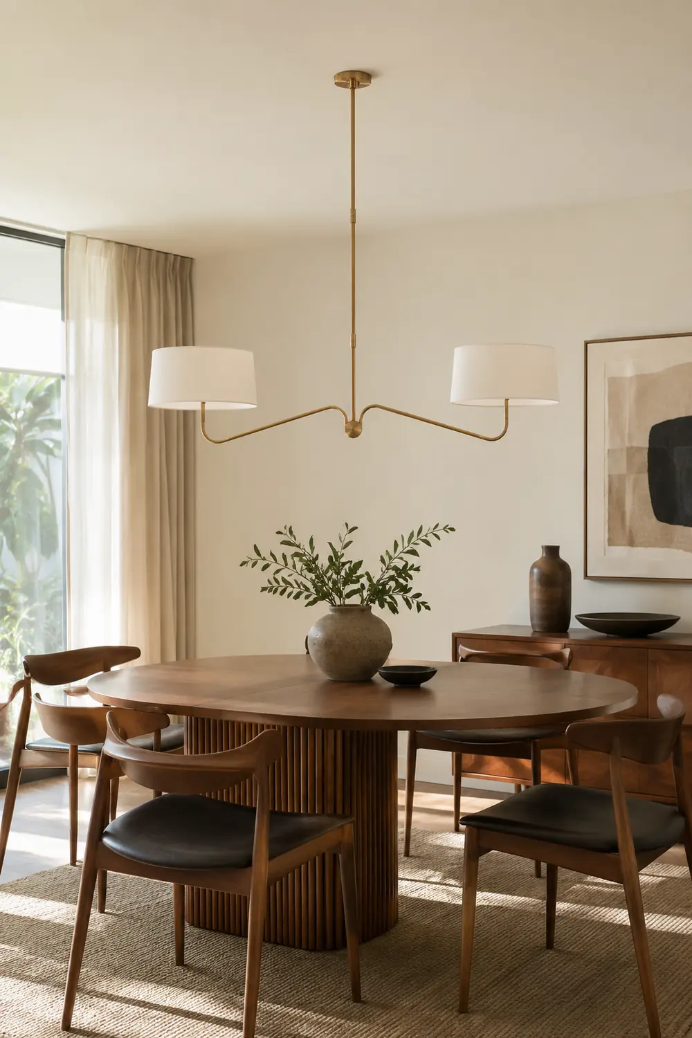 Grande Two-Arm Chandelier - Lumpaz