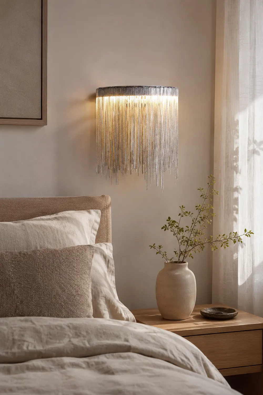 Cadena Tassel Wall Lamp - Lumpaz