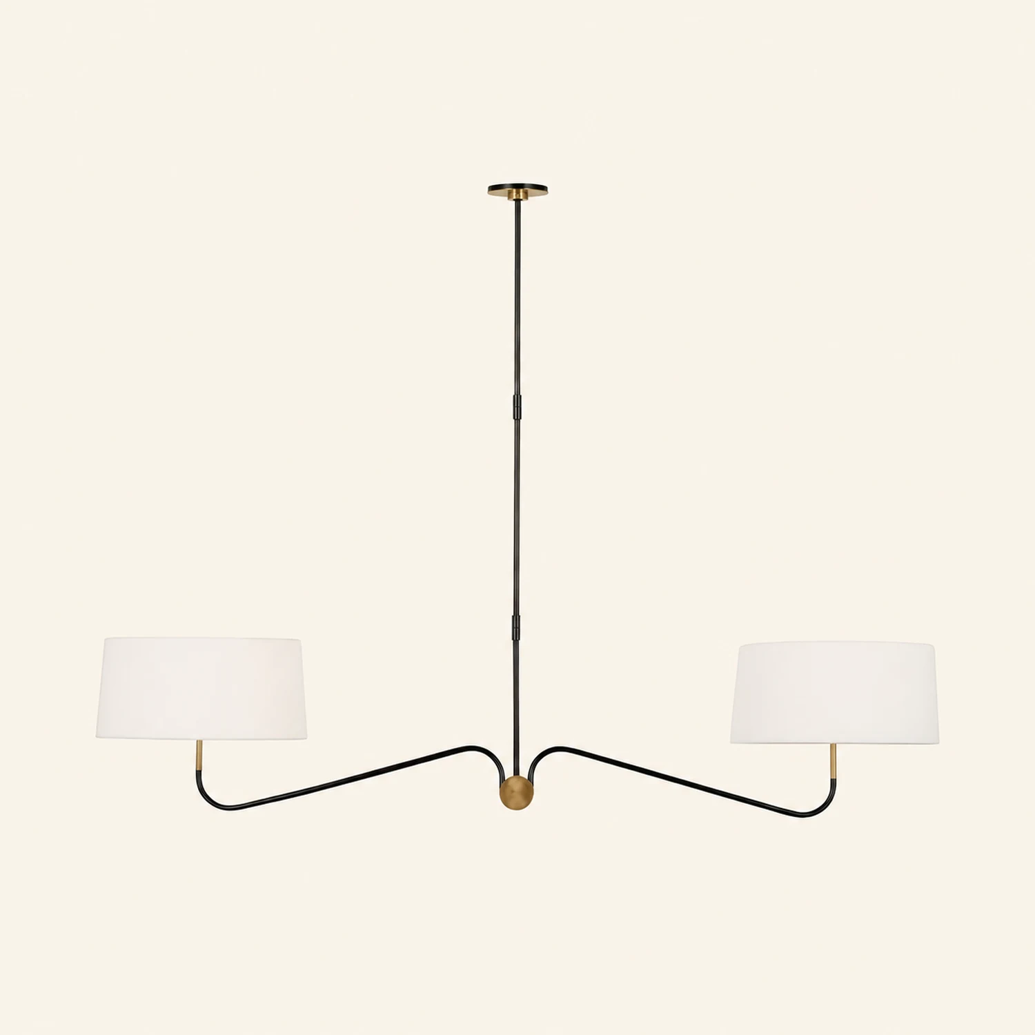 Grande Two-Arm Chandelier - Lumpaz