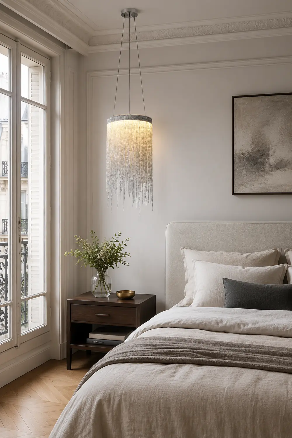 Aluminum Chain Tassel Pendant Light - Lumpaz