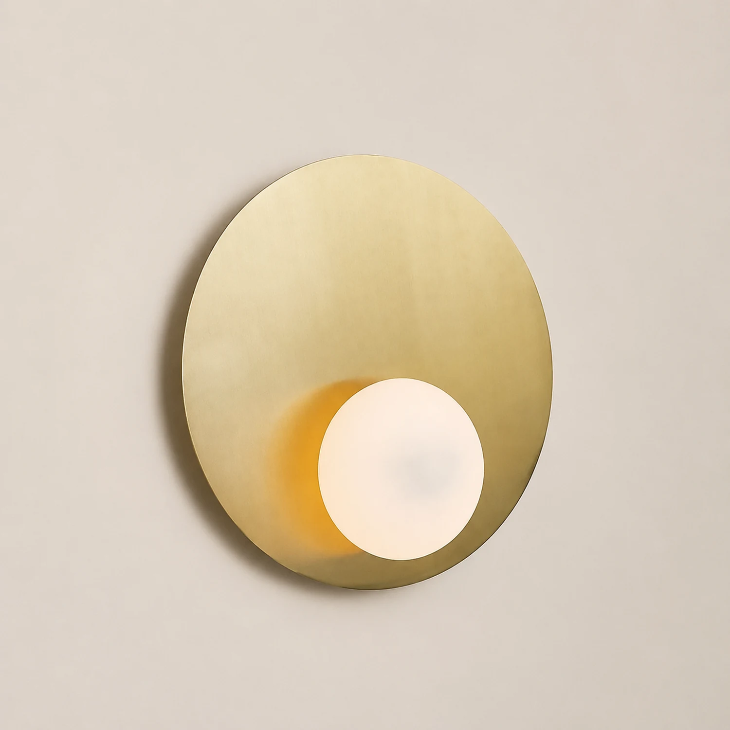 Nodes Angled Alabaster Wall Sconce - Lumpaz