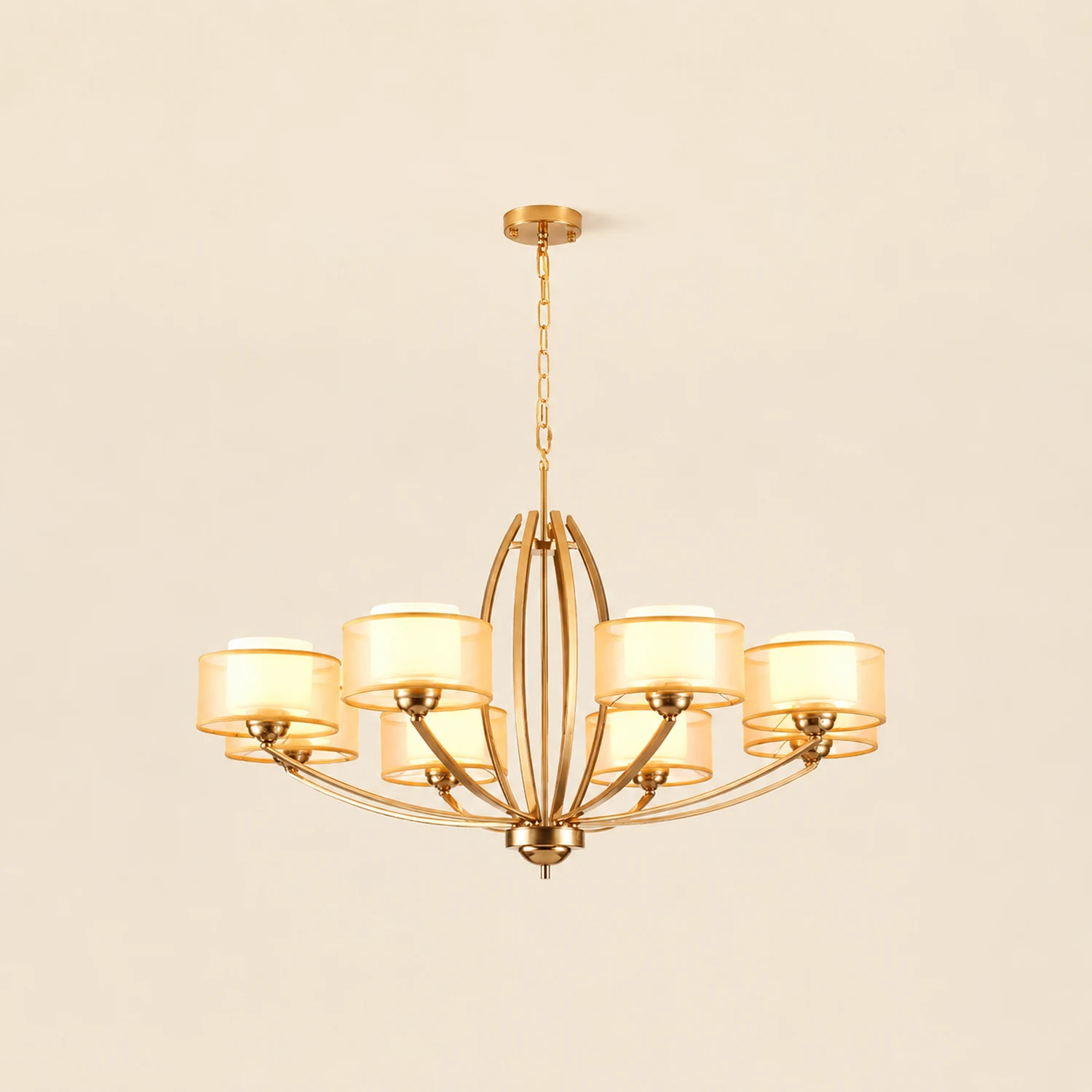Stiffel 6-head Chandelier - Lumpaz