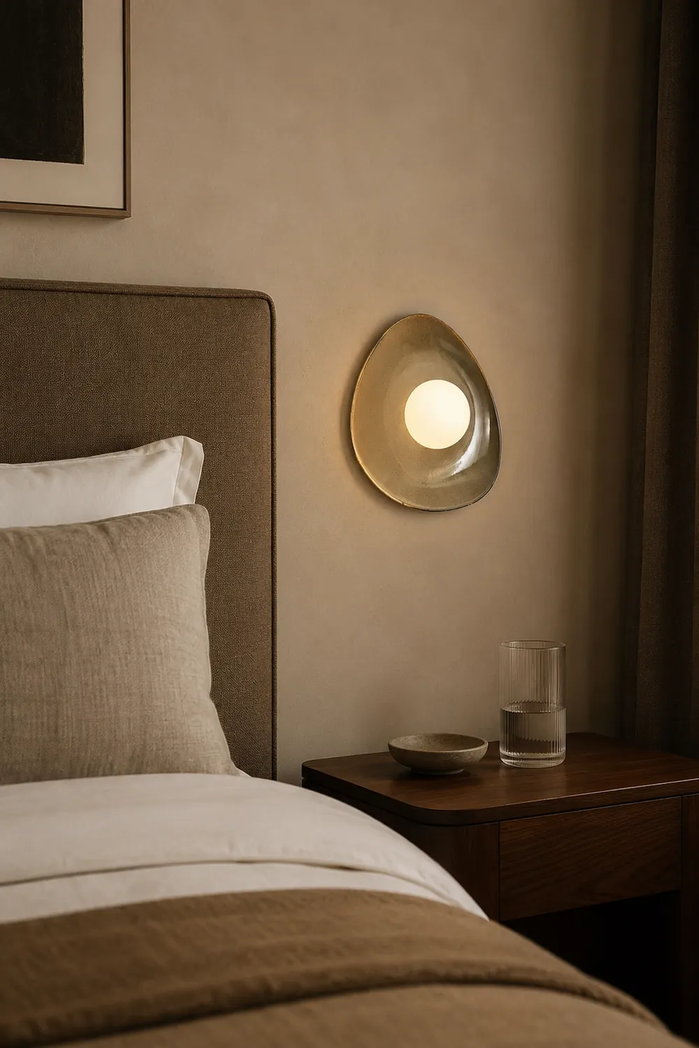 Pebble Disc Wall Light - Lumpaz