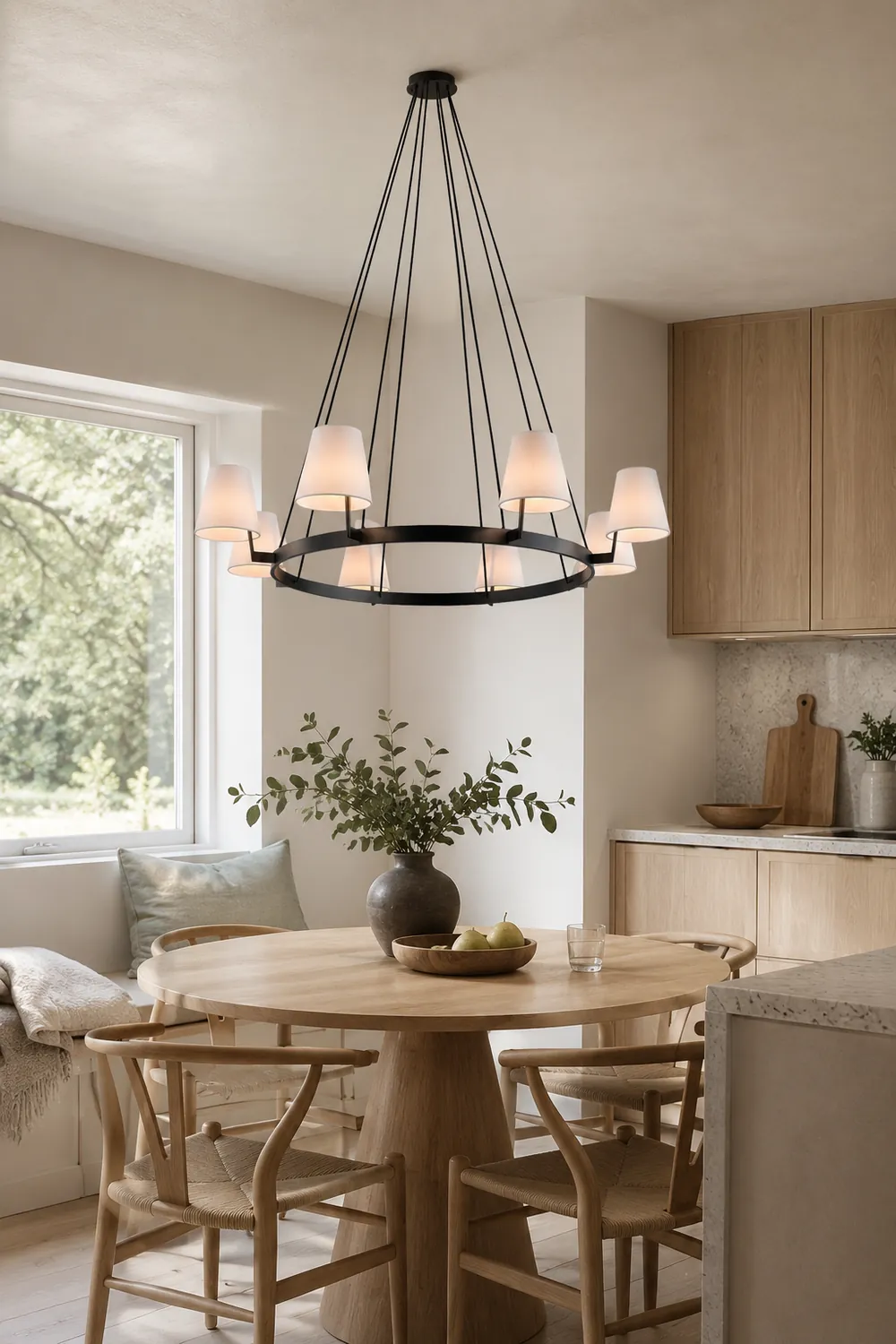 3D Corniche Circular Chandelier - Lumpaz