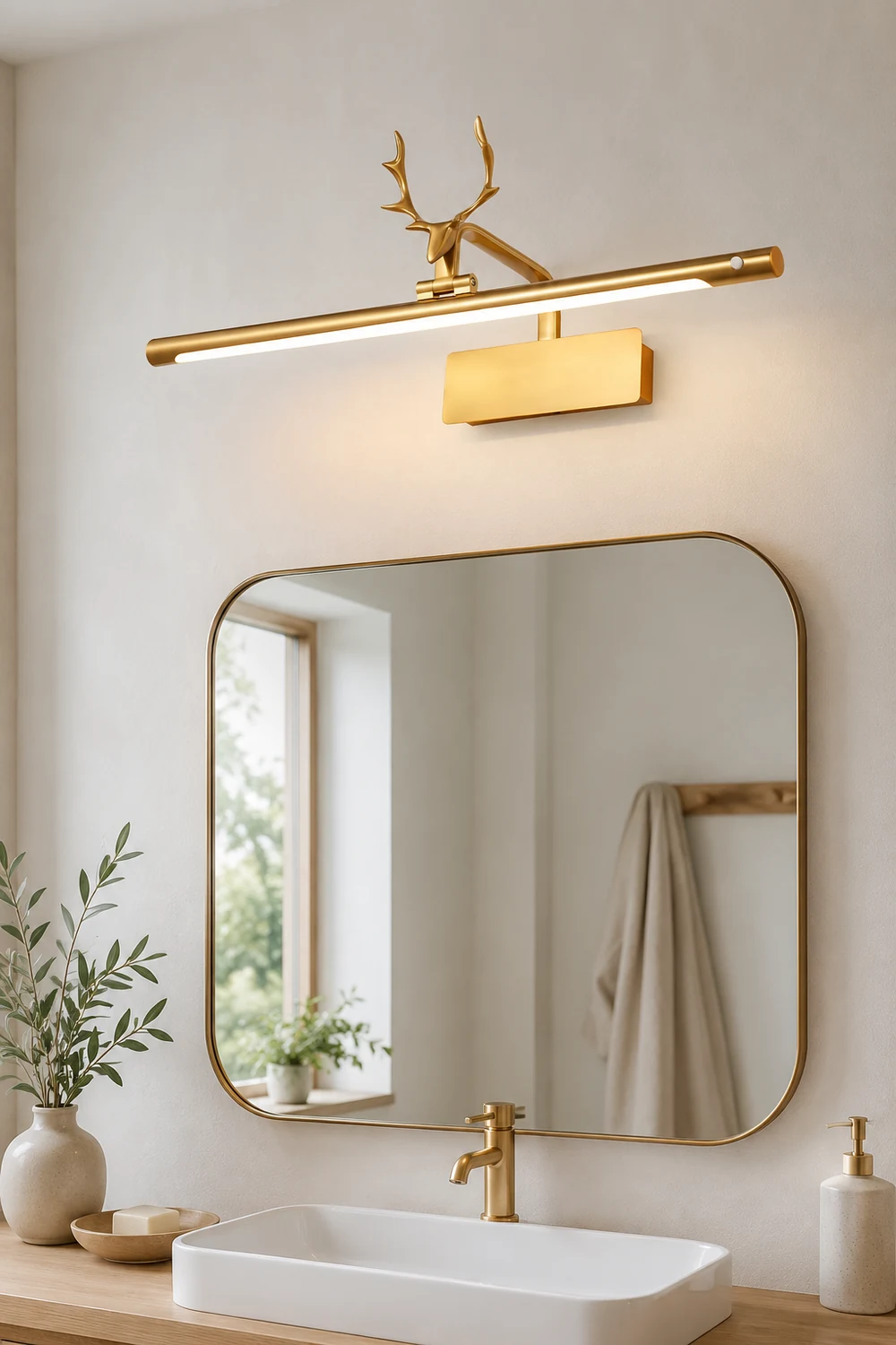 Stag Horn Wall Light - Lumpaz
