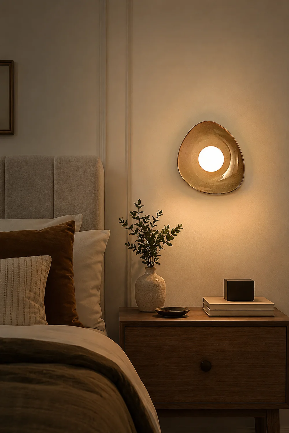 Pebble Disc Wall Light - Lumpaz