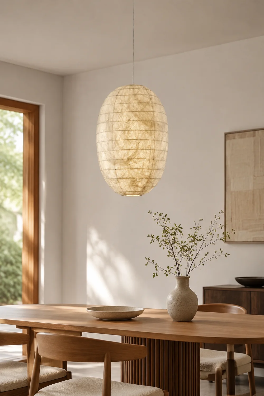 Sophia Silk Pendant Lamp - Lumpaz