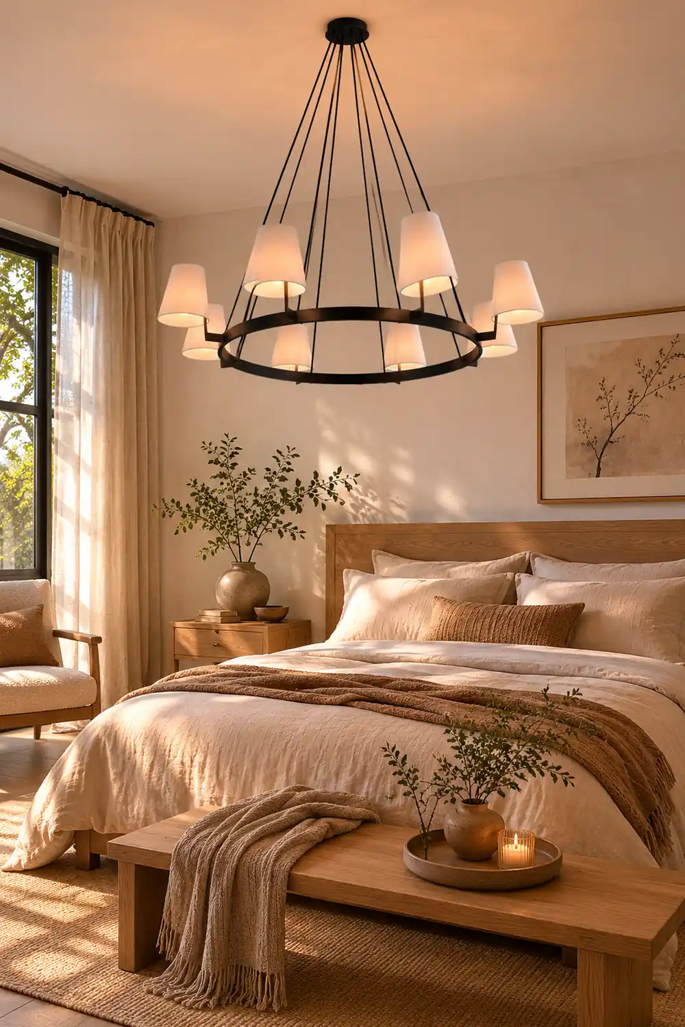 3D Corniche Circular Chandelier - Lumpaz