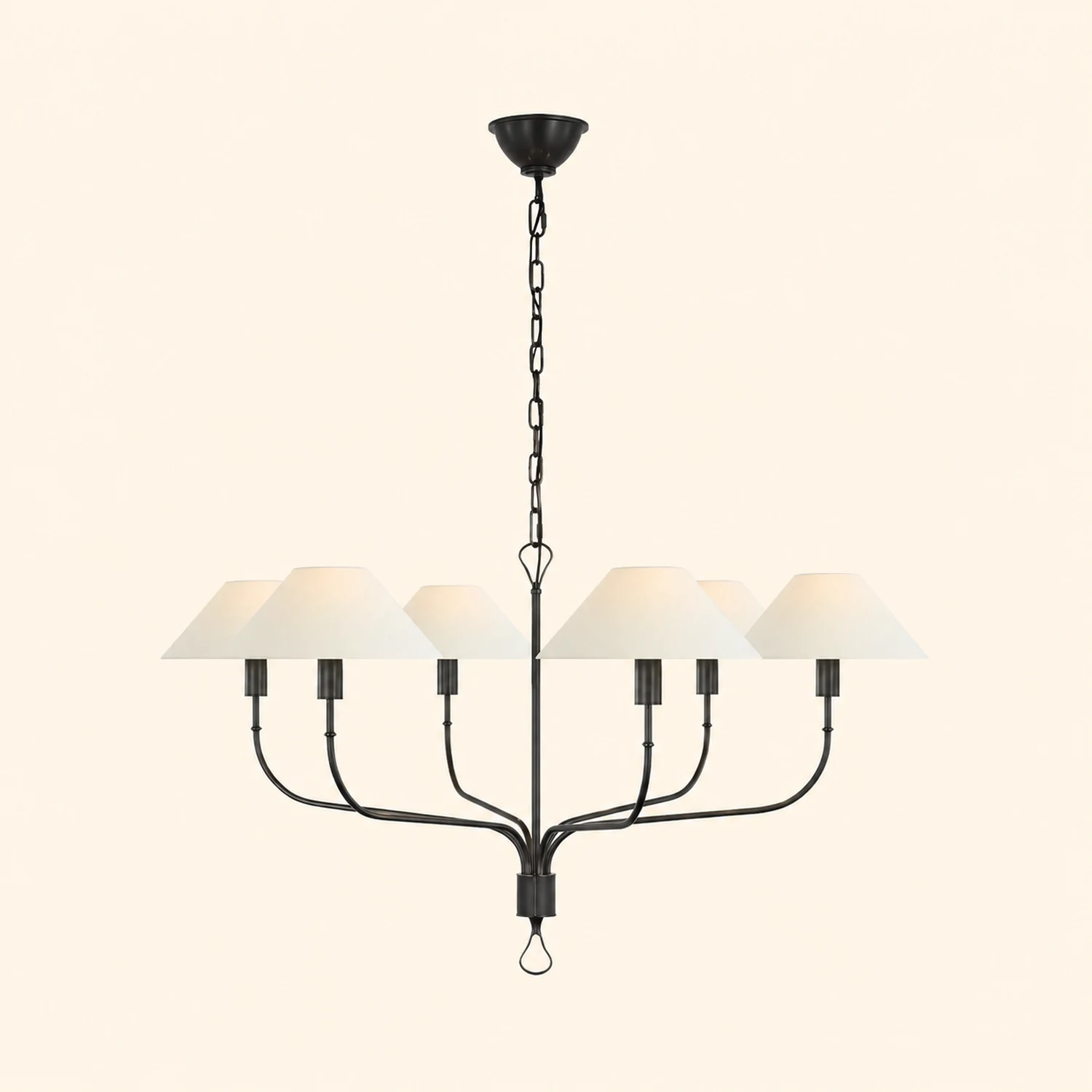 Griffin 6-head chandelier - Lumpaz