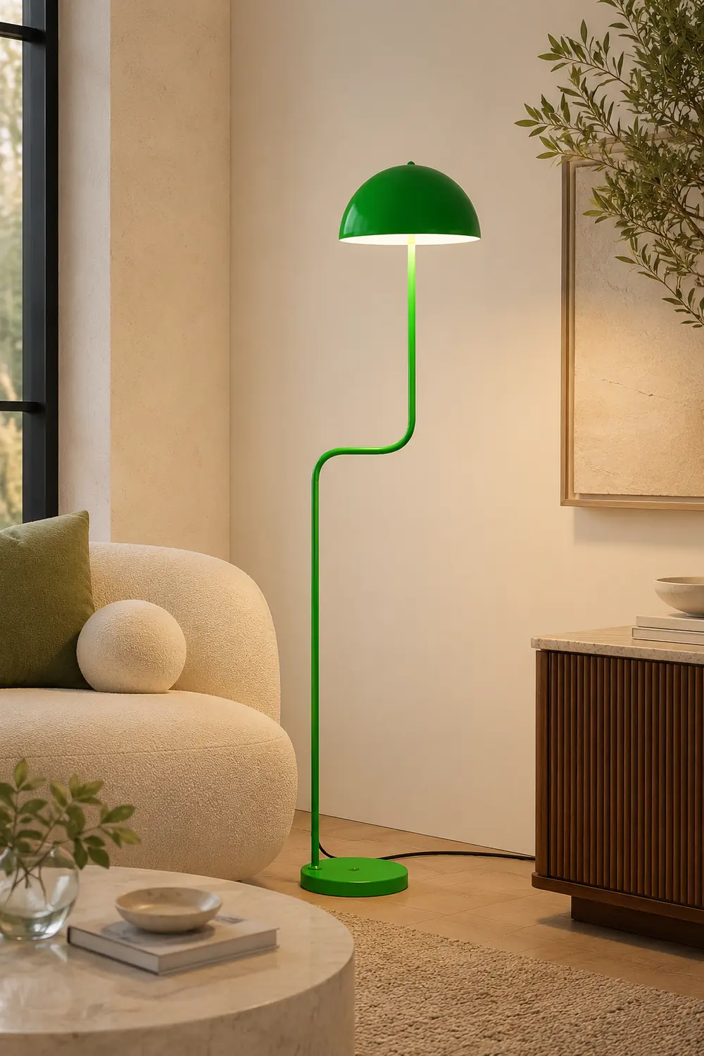 Verdant Arc Floor Lamp - Lumpaz