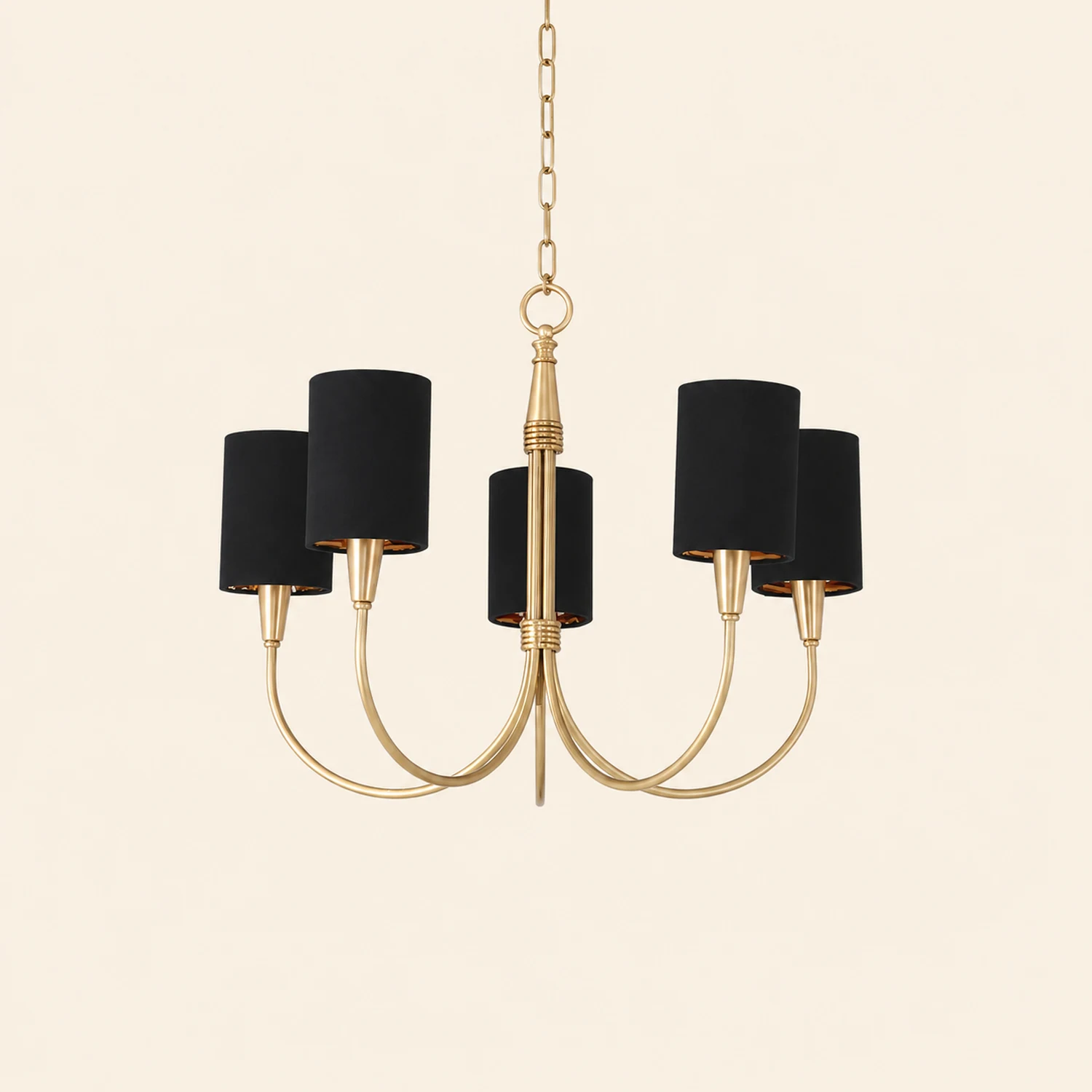 Quincy Black Chandelier - Lumpaz