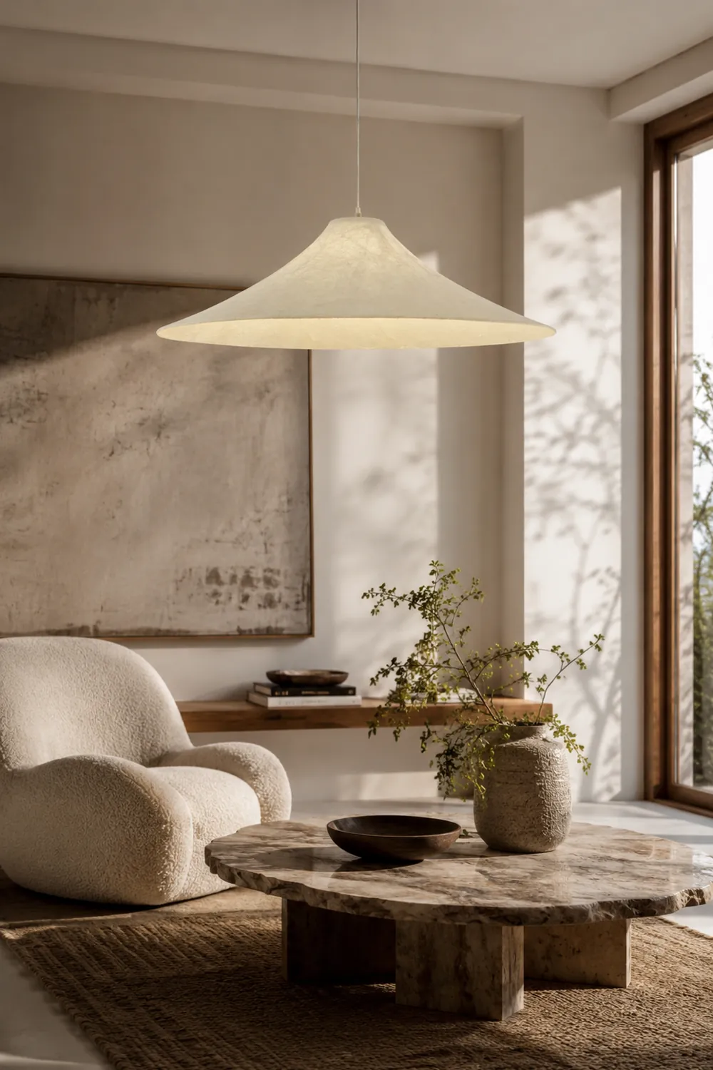 Nora Flat Pendant Lamp - Lumpaz