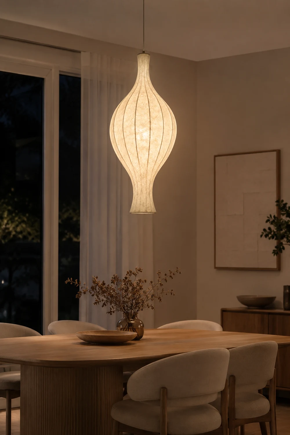 Ivy Teardrop Pendant Lamp - Lumpaz