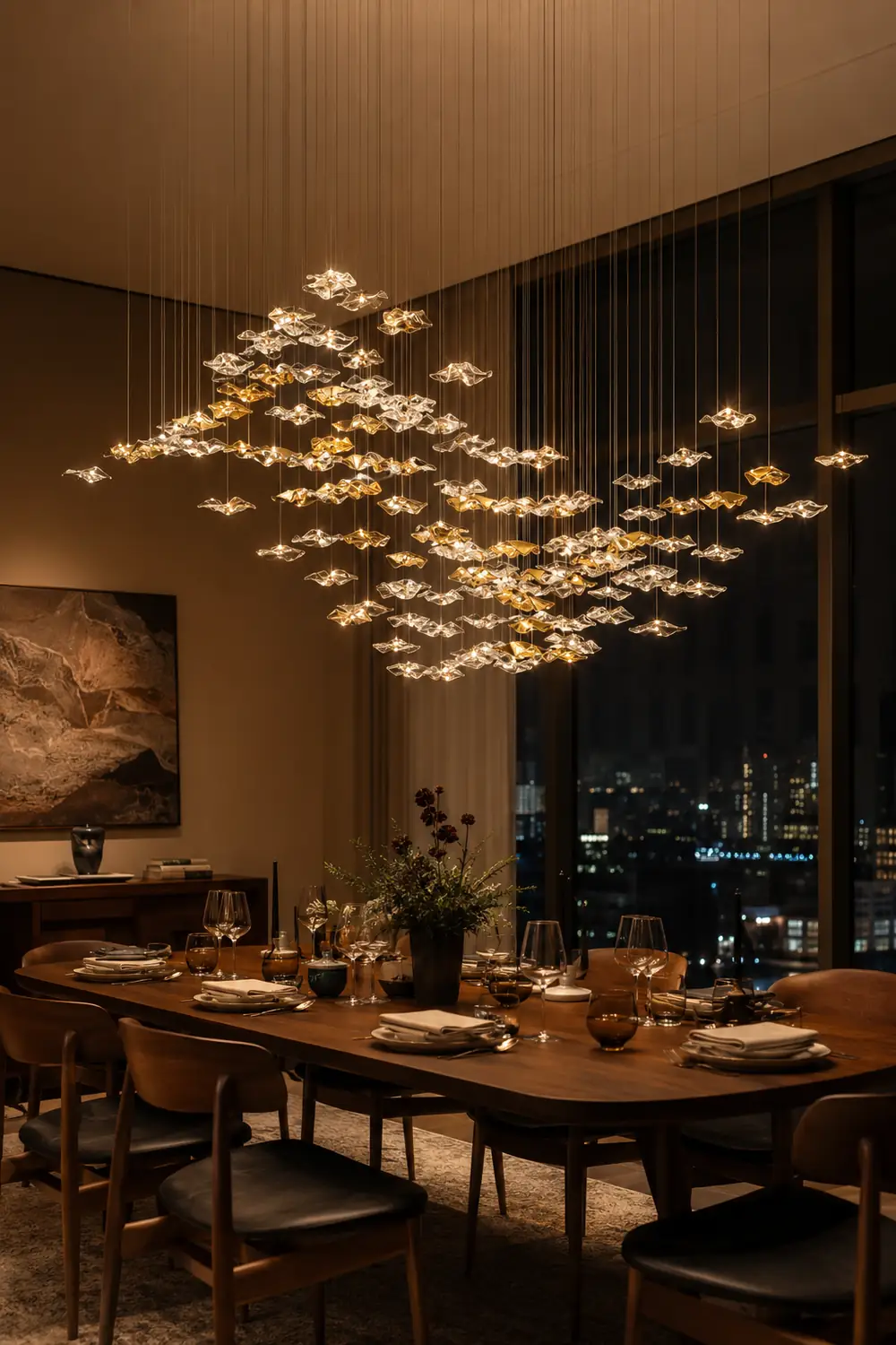 Tidal Art Glass Pendants - Lumpaz