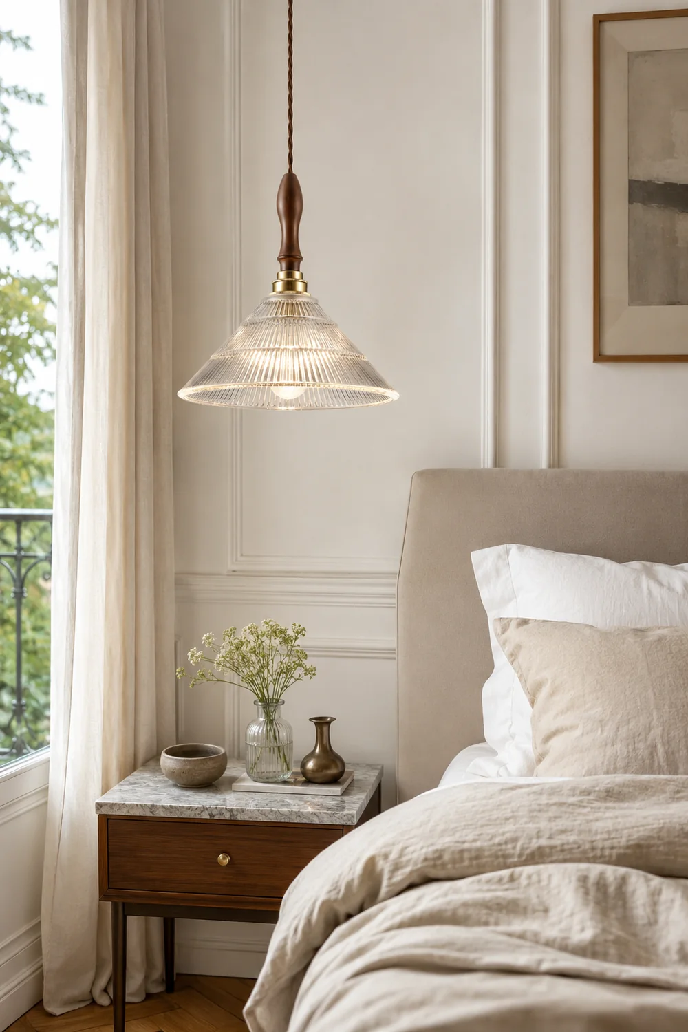 Vintage Ripple Pendant Lamp - Lumpaz