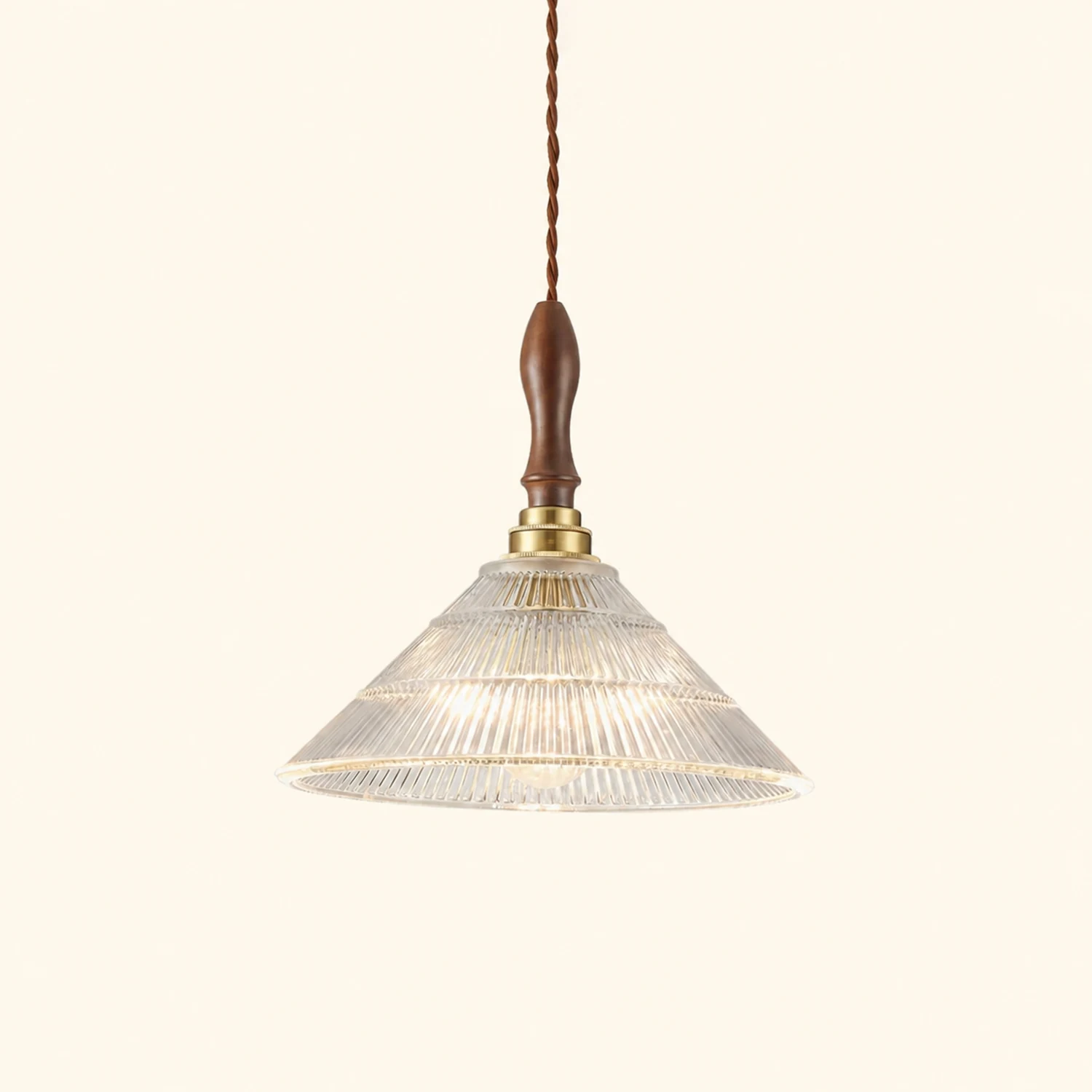 Vintage Ripple Pendant Lamp - Lumpaz