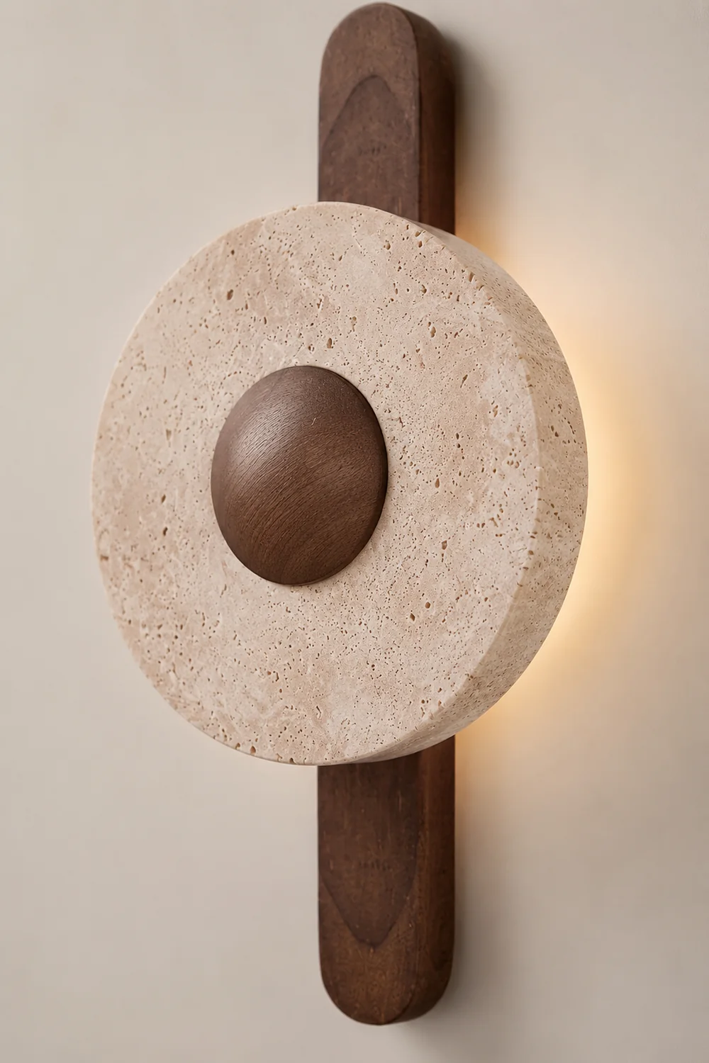 Lunar Wood Wall Lamp - Lumpaz