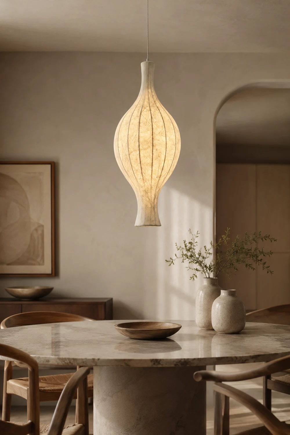 Ivy Teardrop Pendant Lamp - Lumpaz
