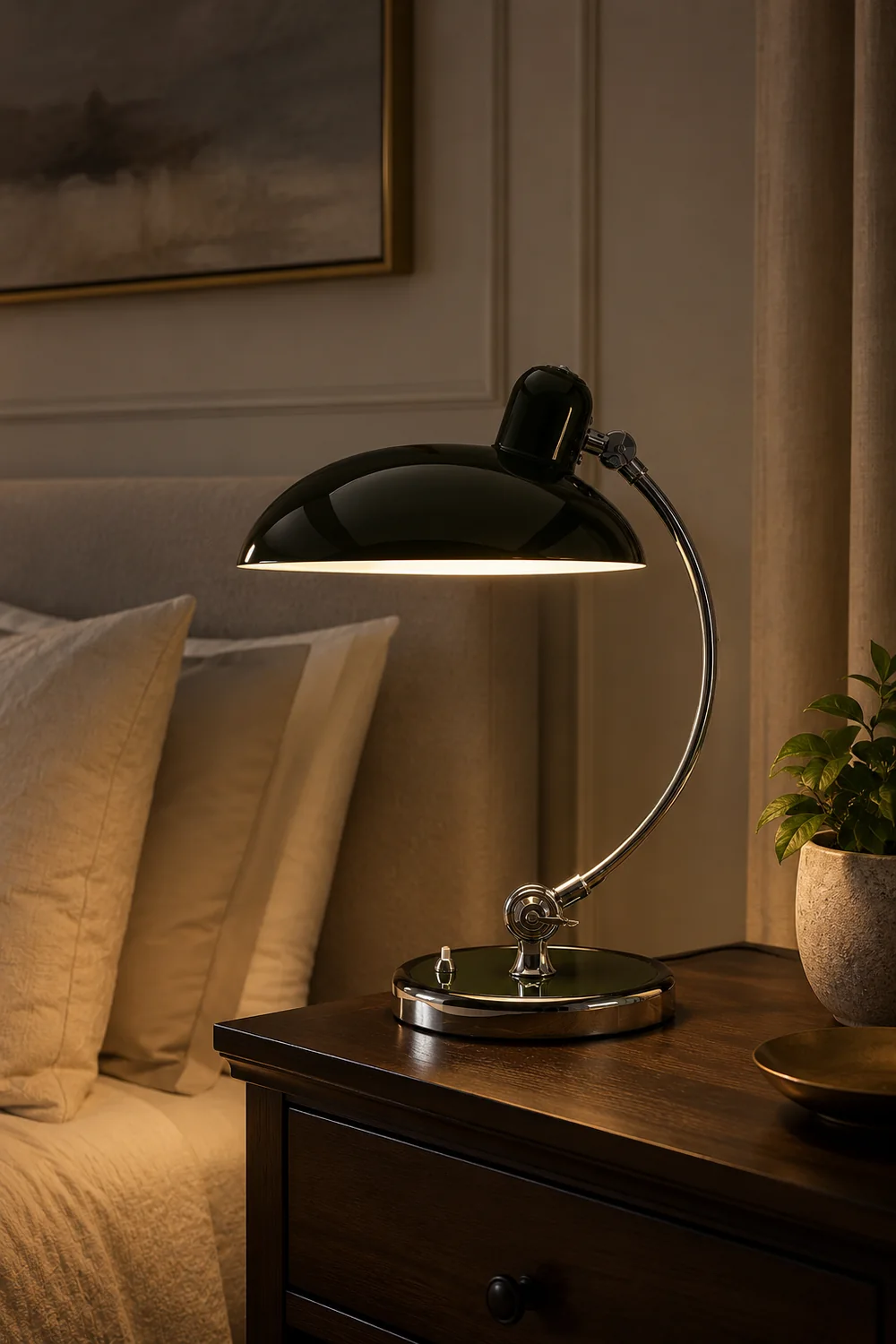 Retro Curve Desk Lamp - Lumpaz