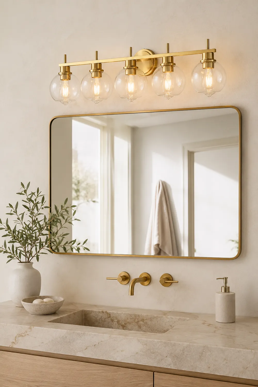 Paloma Bubble Vanity Wall Light - Lumpaz
