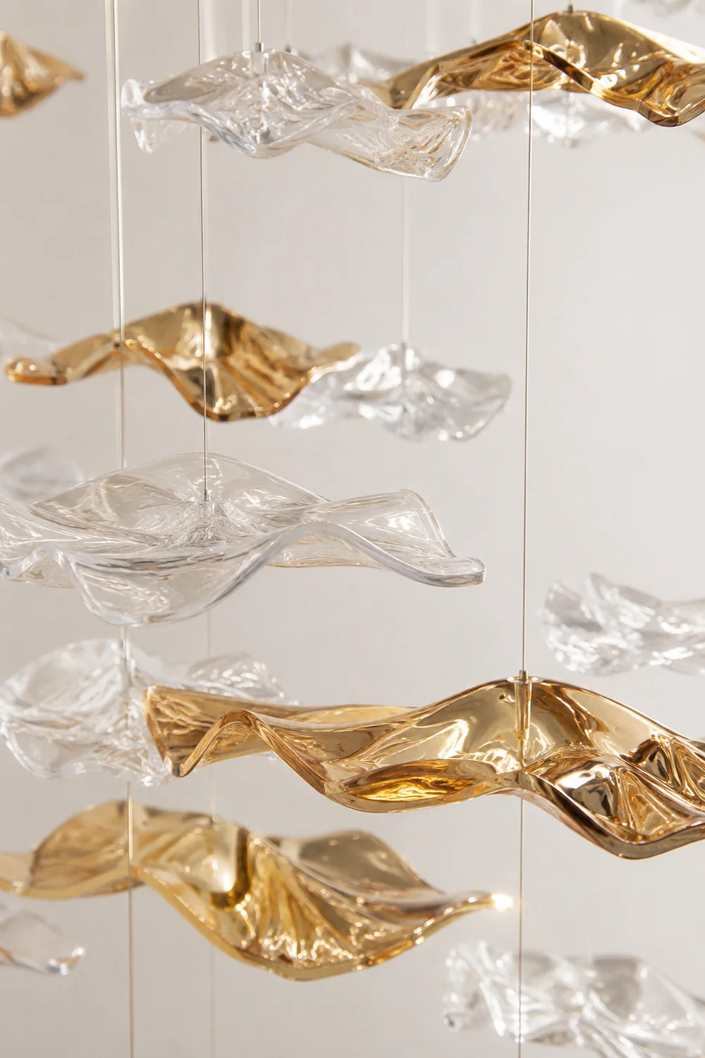 Tidal Art Glass Pendants - Lumpaz