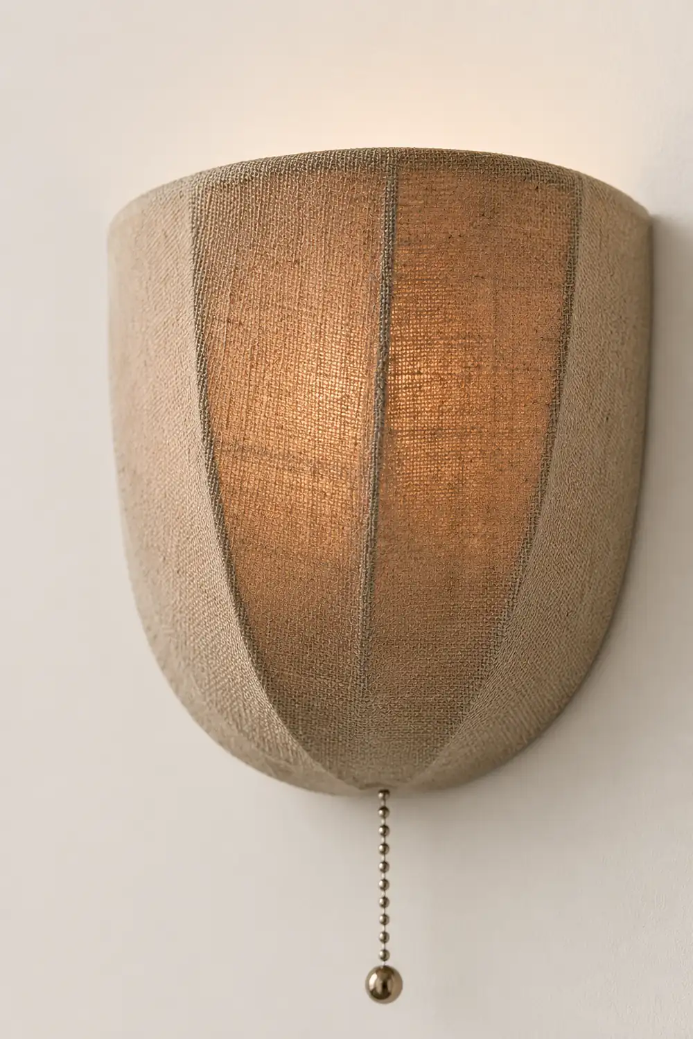 Sienna Linen Wall Sconce - Lumpaz