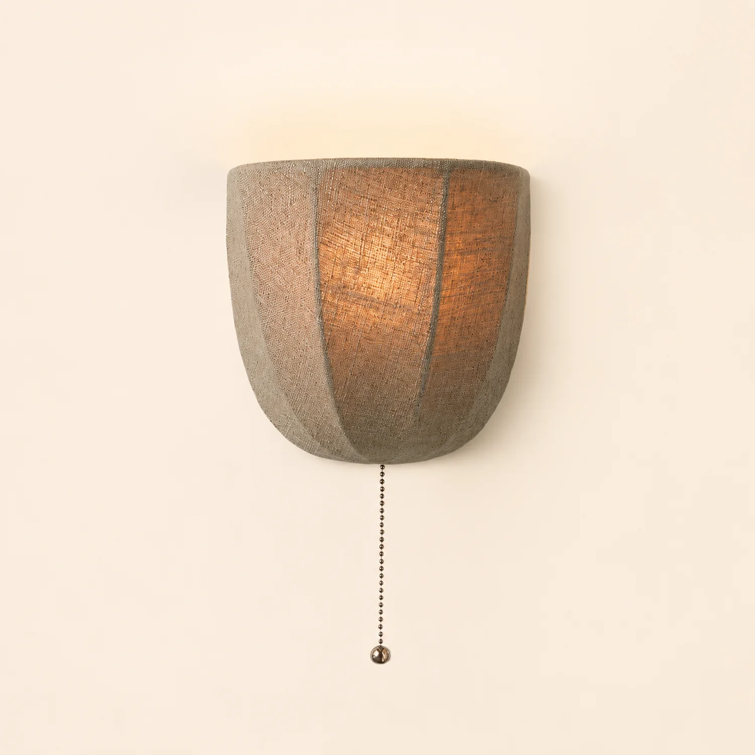 Sienna Linen Wall Sconce - Lumpaz