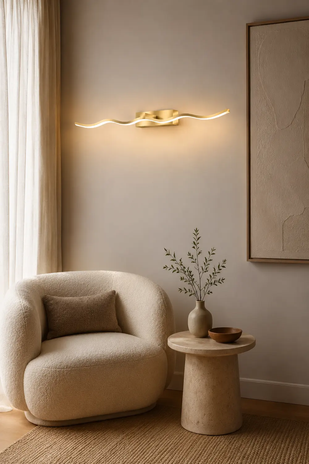 Waveform Linear Wall Light - Lumpaz