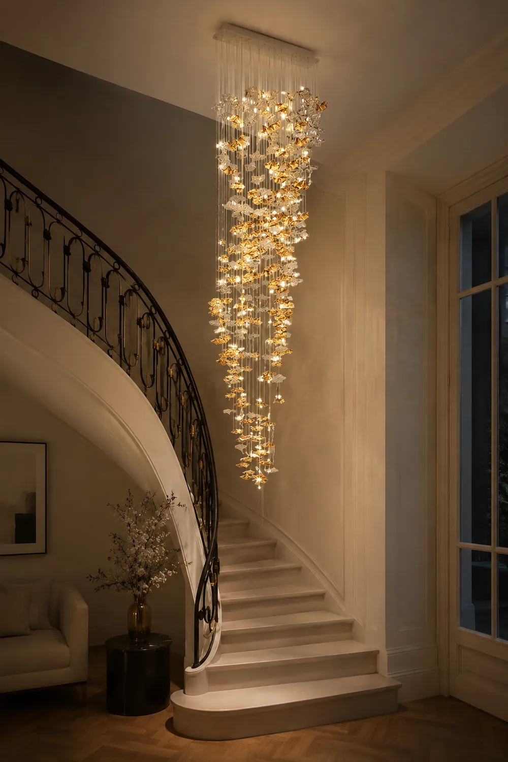 Tidal Stair Chandelier - Lumpaz