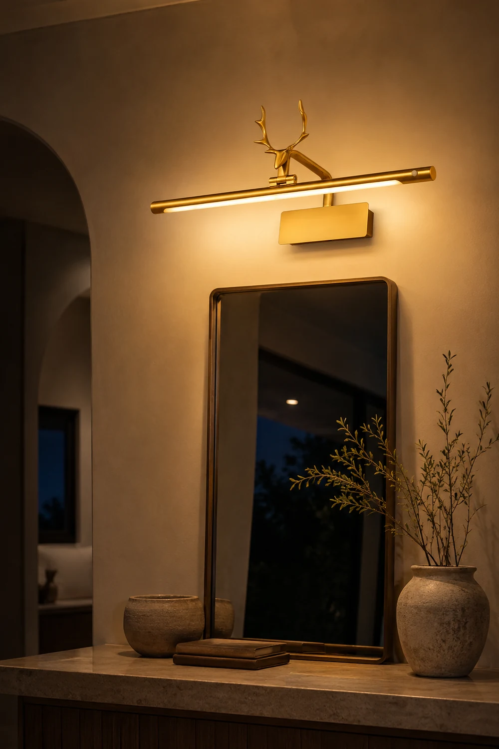 Stag Horn Wall Light - Lumpaz