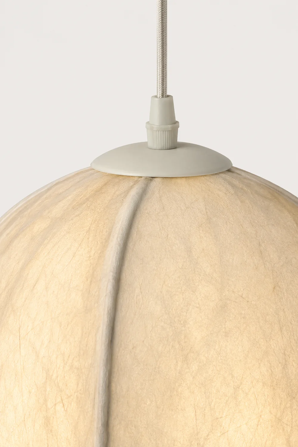 Lilian Silk Sphere Pendant Lamp - Lumpaz