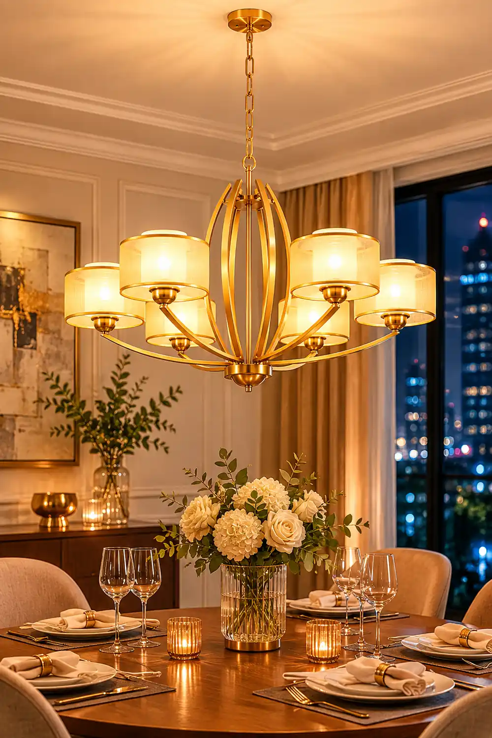 Stiffel 6-head Chandelier - Lumpaz