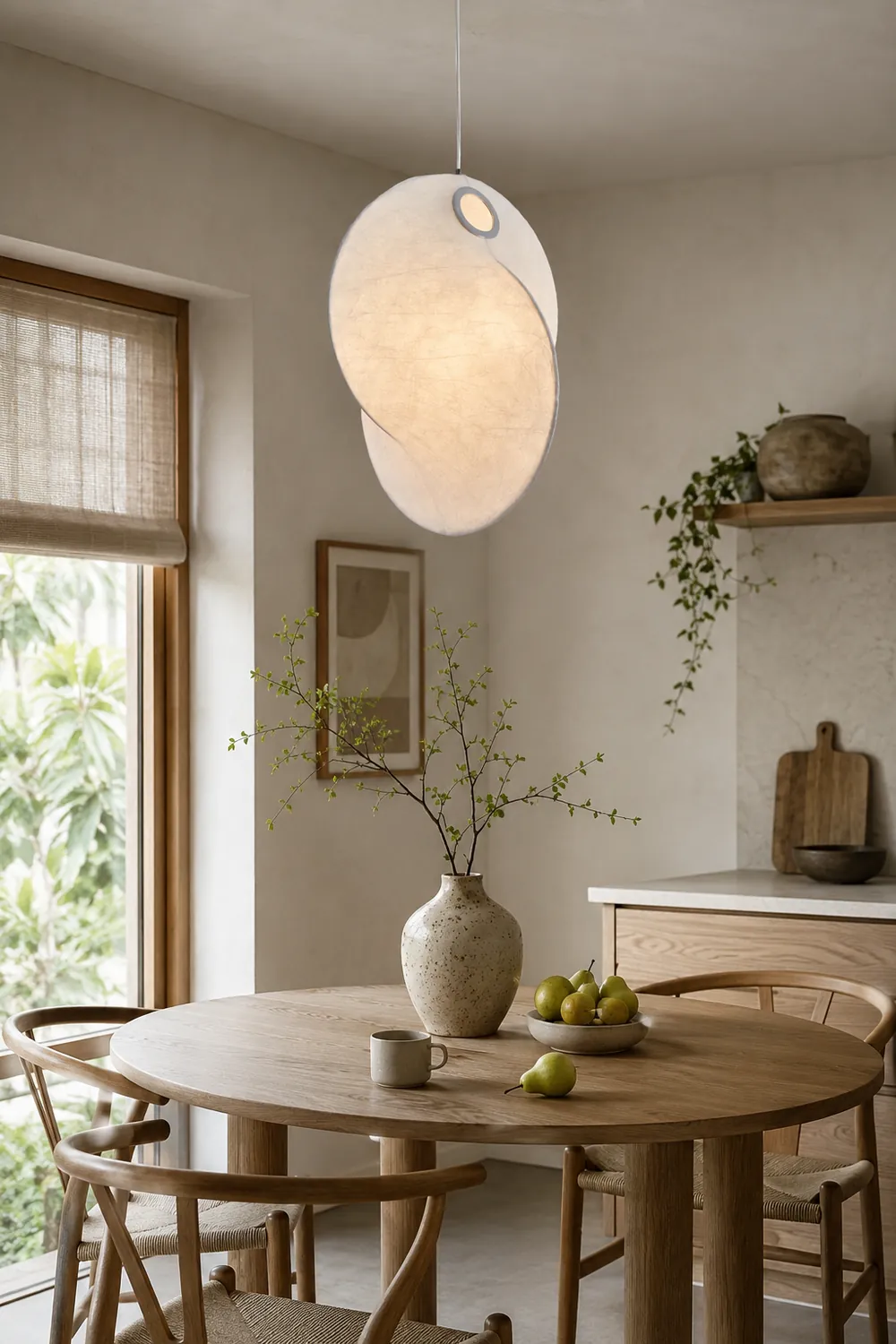 Celeste Crescent Pendant Light - Lumpaz