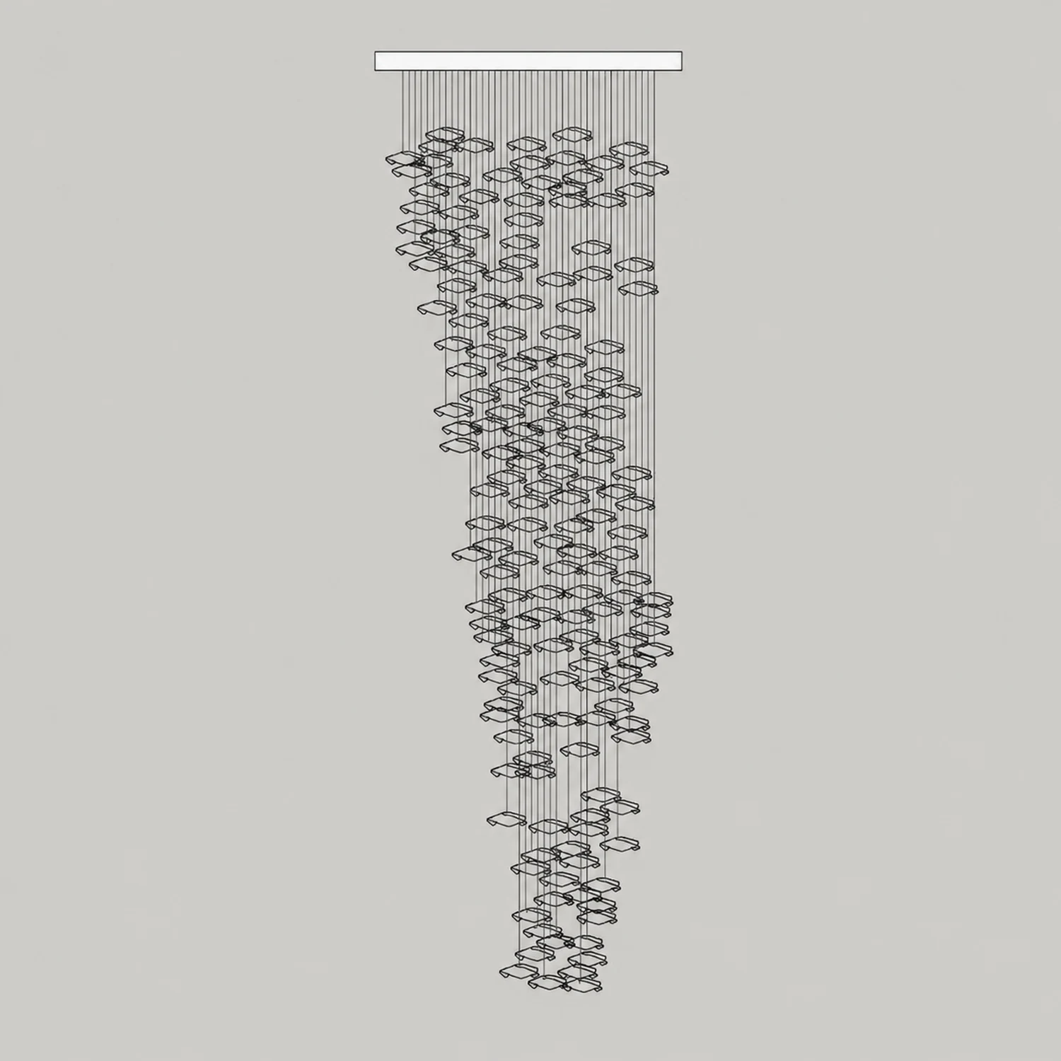 Tidal Stair Chandelier - Lumpaz