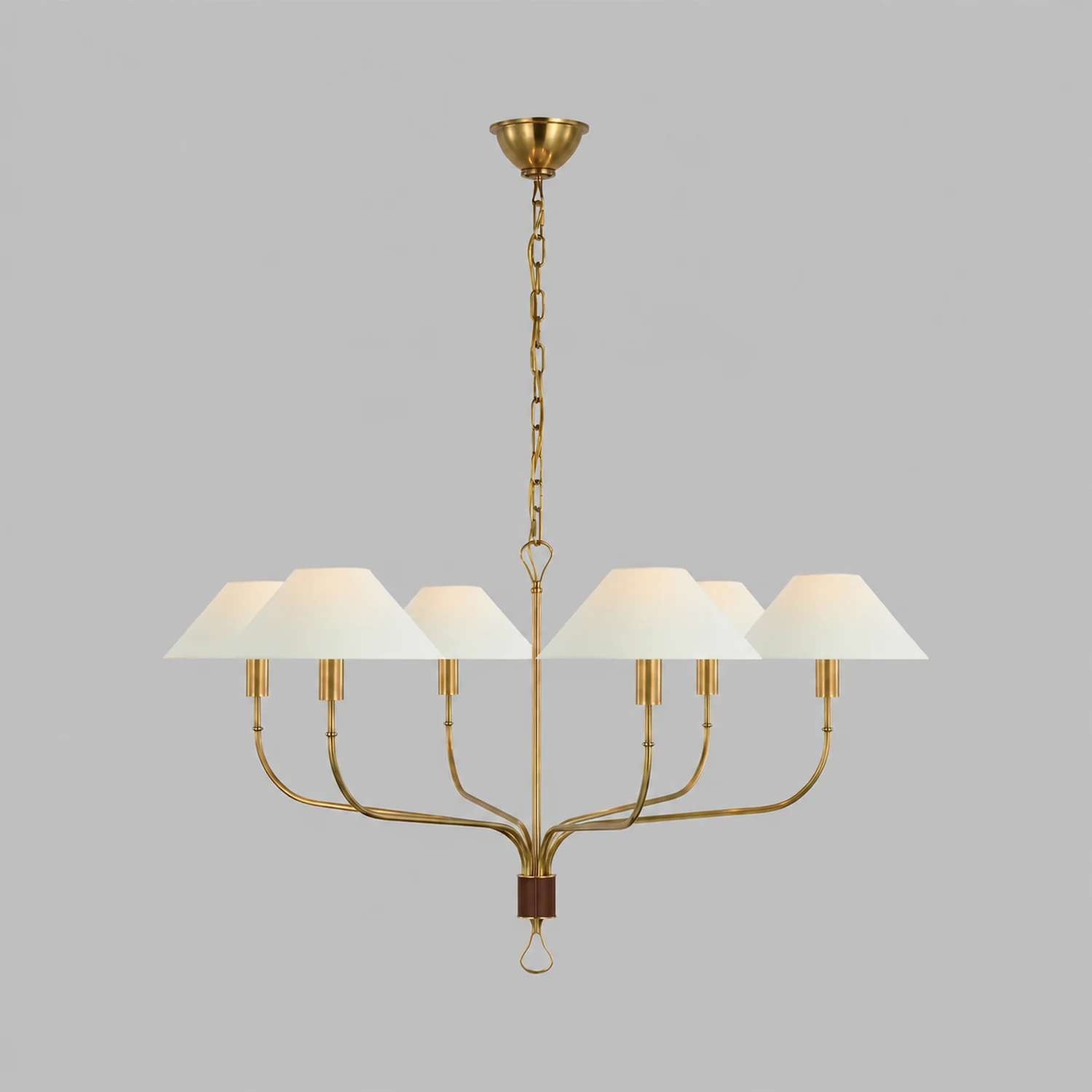 Griffin 6-head chandelier - Lumpaz