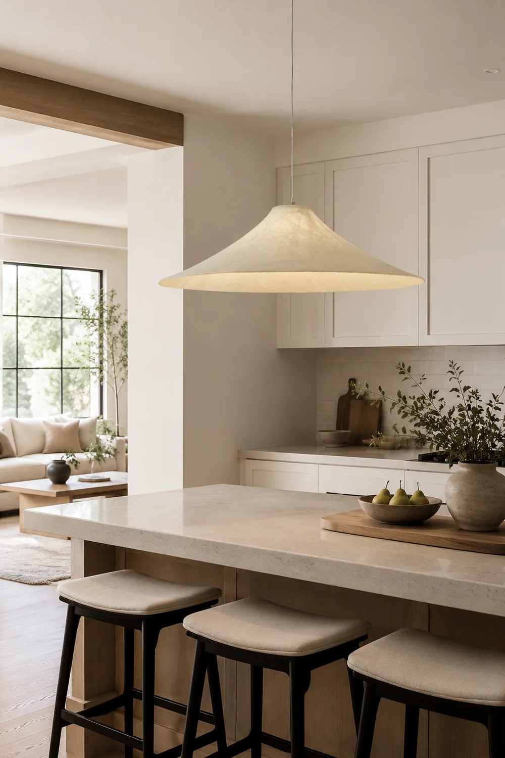 Nora Flat Pendant Lamp - Lumpaz