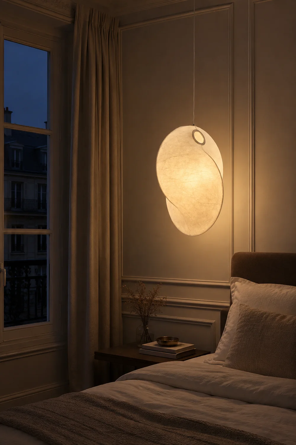 Celeste Crescent Pendant Light - Lumpaz