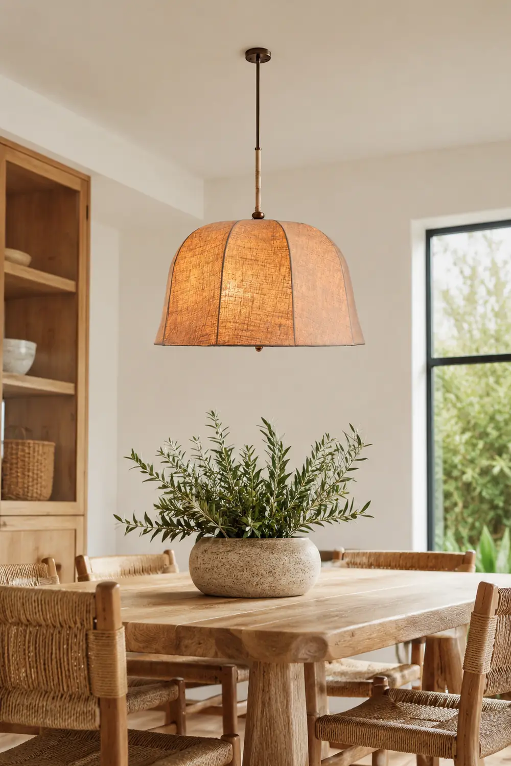 Sienna Linen Pendant Lamp - Lumpaz