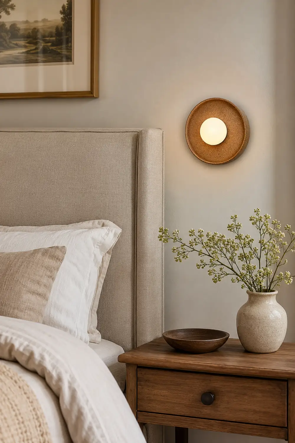 Dusk Round Wall Light - Lumpaz