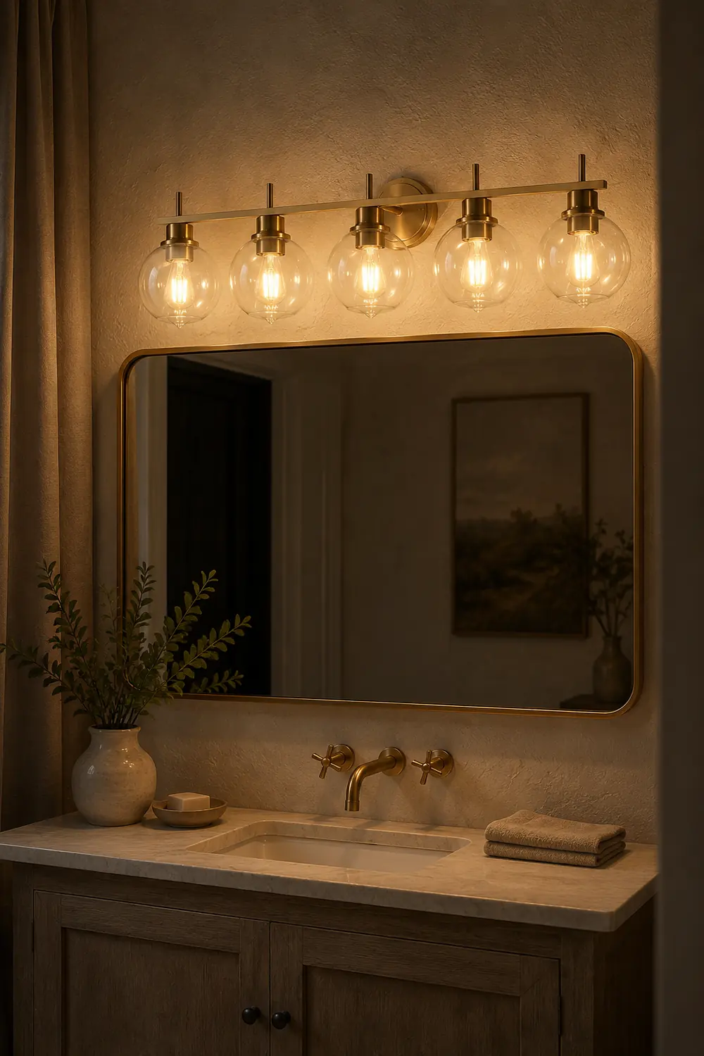 Paloma Bubble Vanity Wall Light - Lumpaz