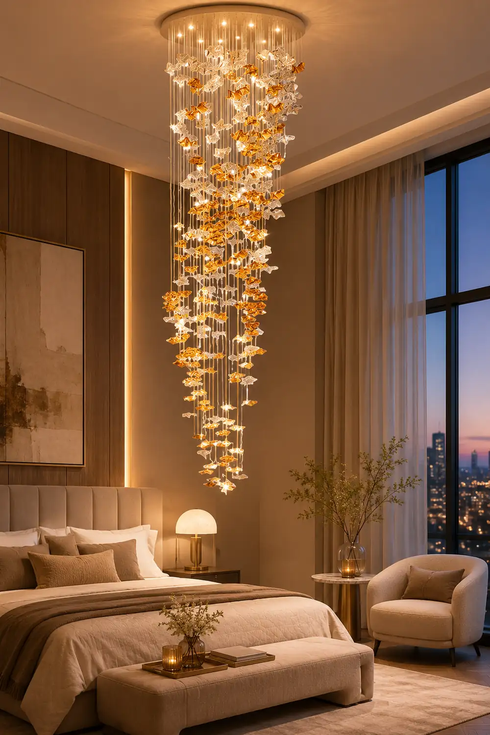 Tidal Stair Chandelier - Lumpaz