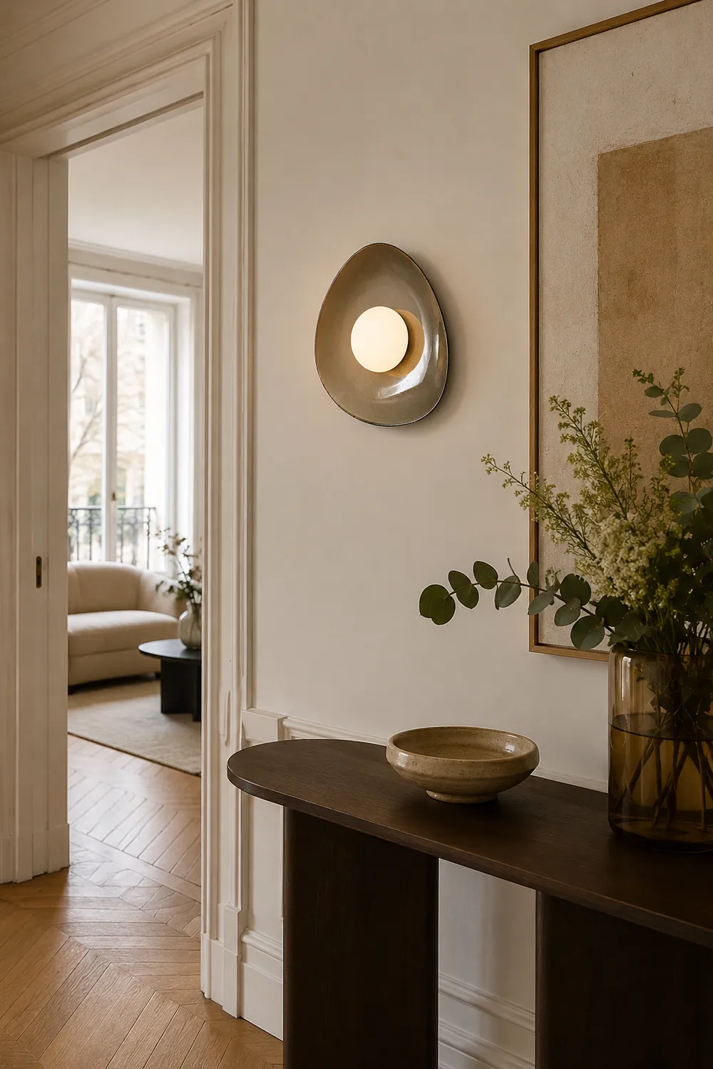 Pebble Disc Wall Light - Lumpaz
