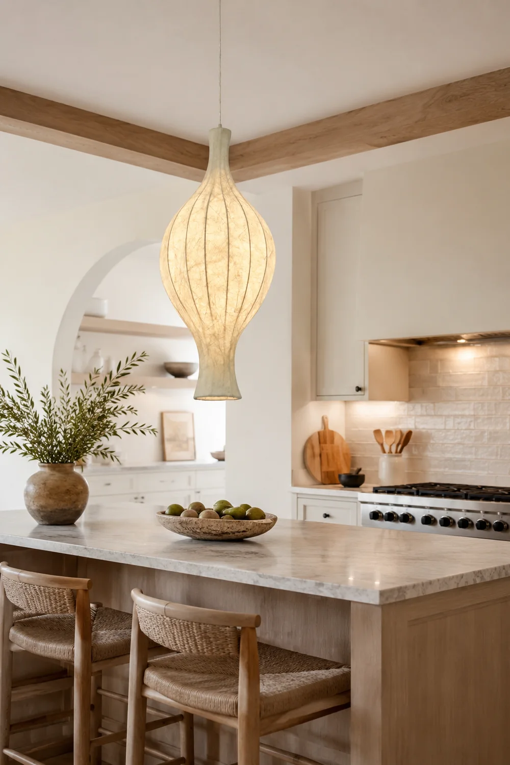 Ivy Teardrop Pendant Lamp - Lumpaz